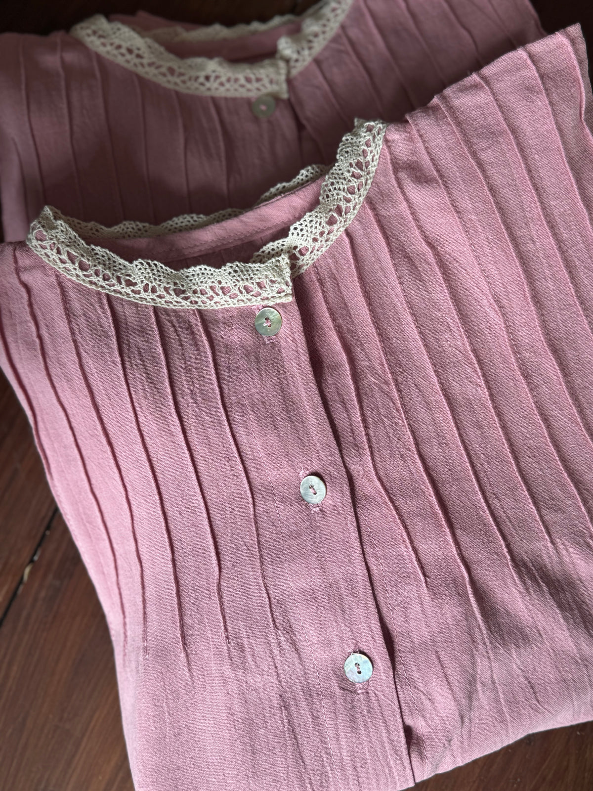 Camisa Amapola Rosa Viejo